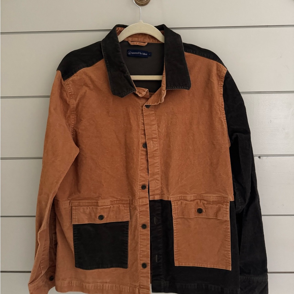 United By Blue Tan and Black Men's Shirt Jacket